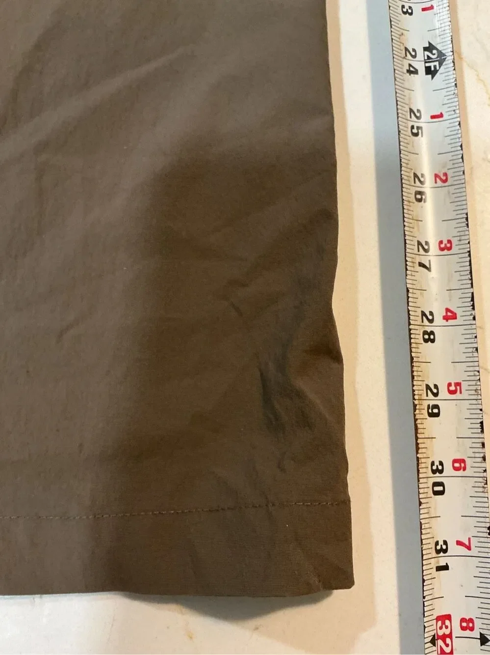 The North Face Mens Sz 36 Belted Technical Pants Hiking